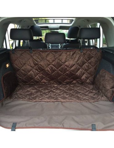 Non-slip Pet Car Back Seat Cover Water-proof Dog Safety Hammock Protector Mat for Trunk SUV Pet Supply