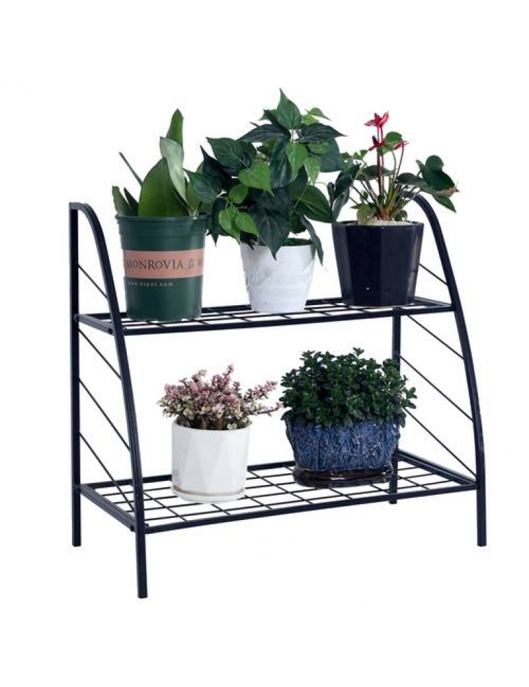 2-Tier Indoor Outdoor Plant Stand