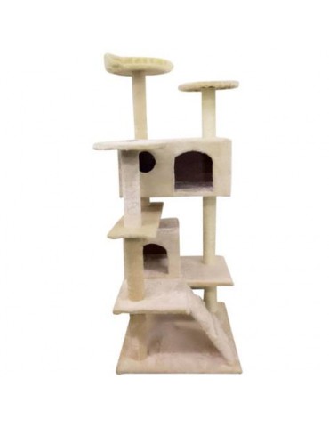 Solid Cute Sisal Rope Plush Cat Climb Tree Cat Tower